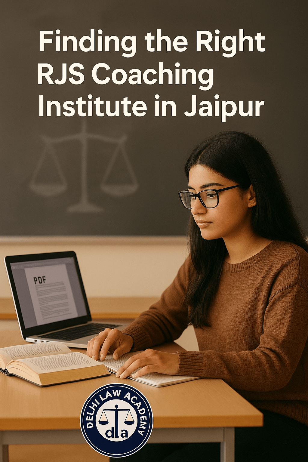 Finding the Right RJS Coaching Institute in Jaipur – Delhi Law Academy