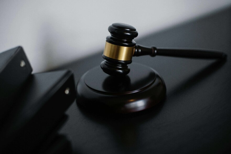 Supreme Court gavel symbolizing justice and law, used in Delhi Law Academy blog on Navjot Singh Sidhu judgment