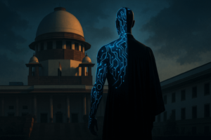 Artificial intelligence integrated with legal profession — concept of AI and lawyers in India