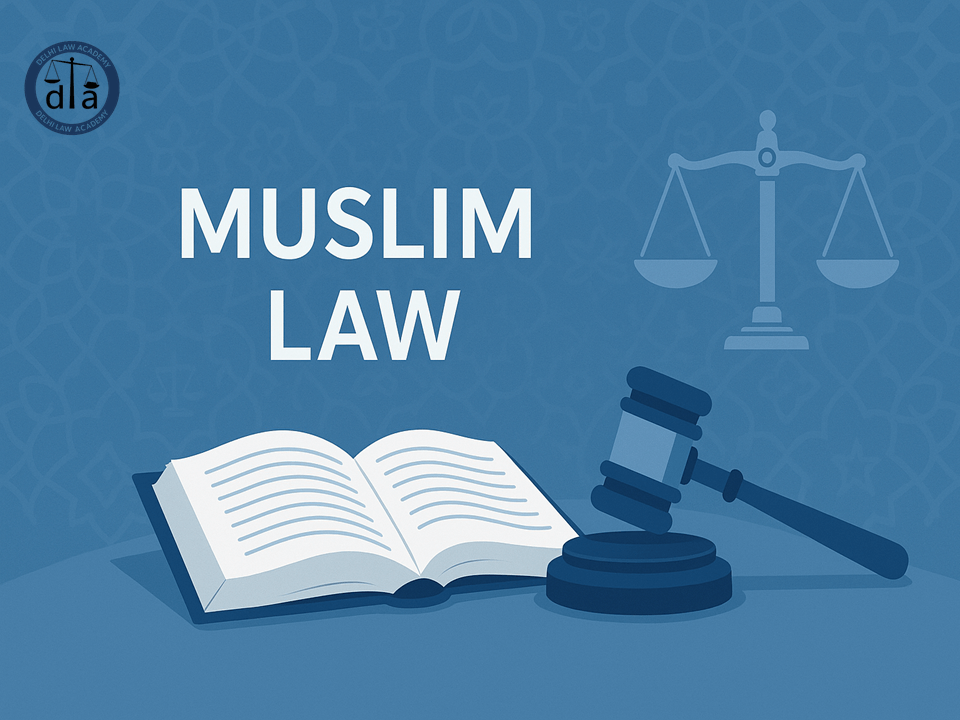 Illustration of muslim law in india by delhi law academy