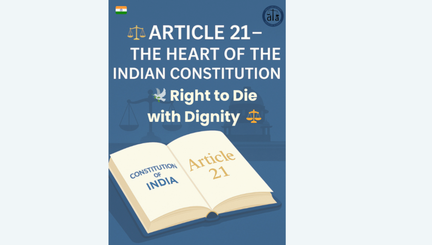 Illustration of right to life Right to Die with Dignity