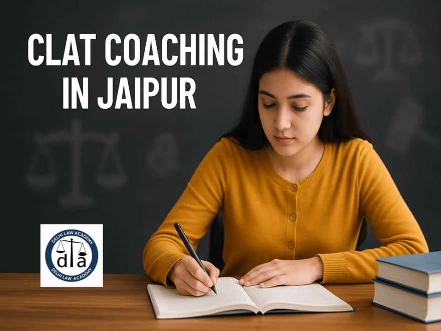 Law student studying for CLAT 2027 exam