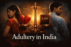 Adultery in India showing legal conflict between marriage and law after decriminalization