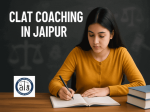 Law student studying for CLAT 2027 exam