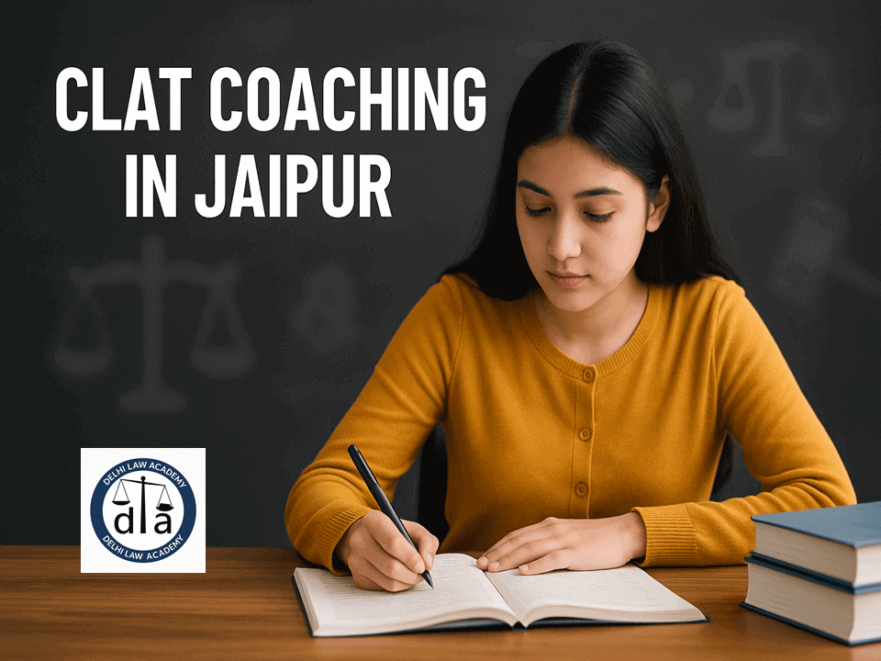 Law student studying for CLAT 2027 exam