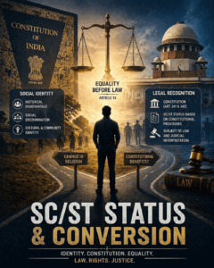 sc st status after conversion