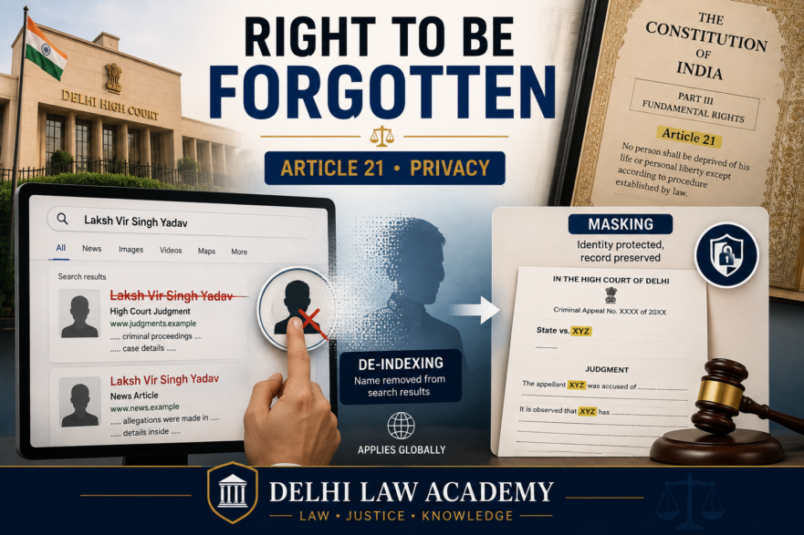 right to be forgotten under article 21