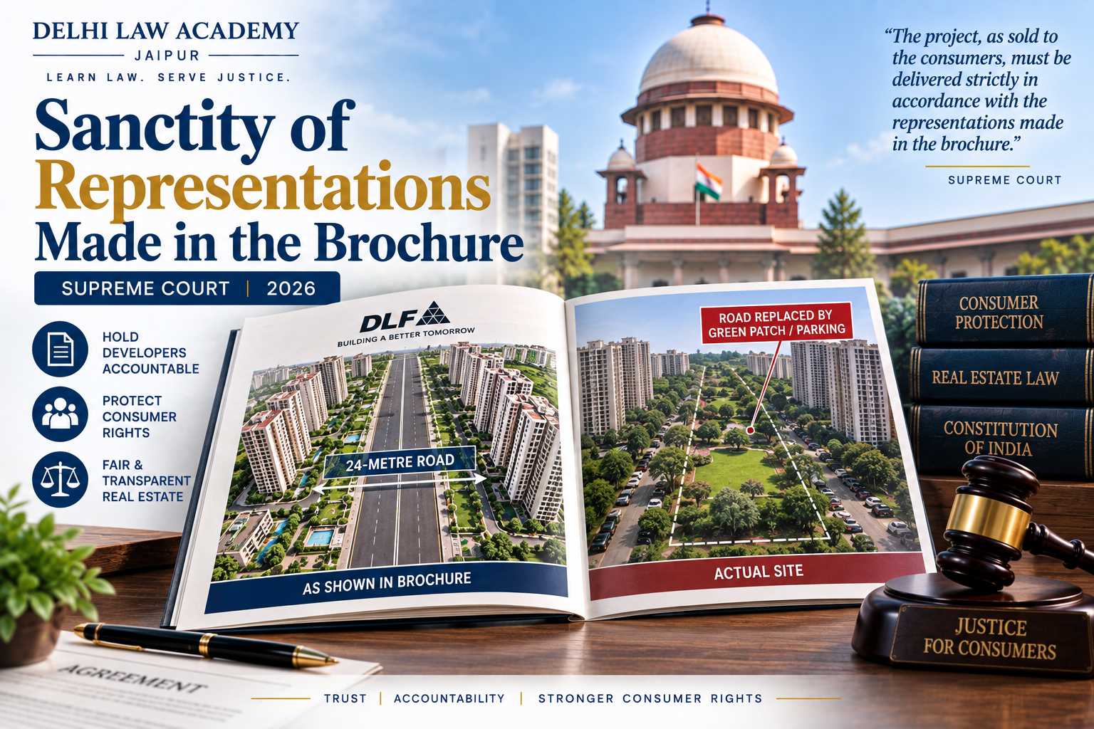 sanctity of represention in brochures