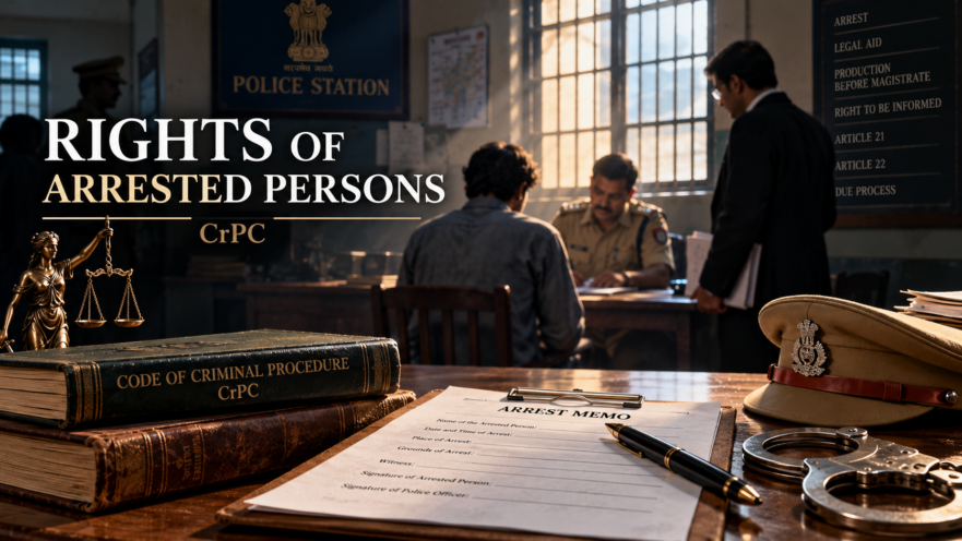 rights of arrested person
